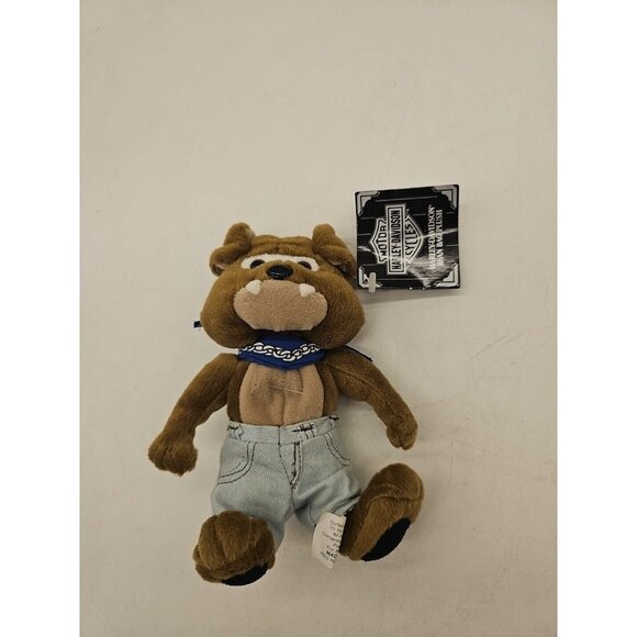 Other - Harley Davidson Motorcycle Plush Stuffed Animal‎ tag bean bag Bulldog puppy dog